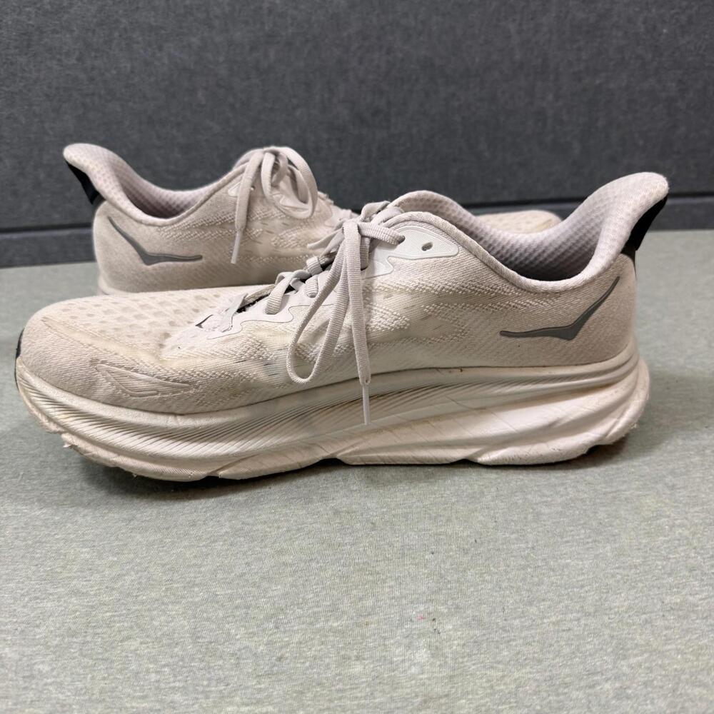 Hoka One Clifton 9 Nimbus Cloud Mens Size 12.5 Sneakers 1127895-NCSW - Picture 8 of 12